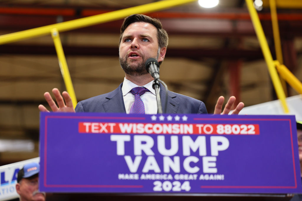 Republican Vice Presidential Candidate JD Vance Speaks In Wisconsin