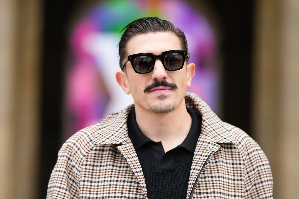 Celebrity Sightings - Paris Fashion Week - Menswear Fall Winter 2023 2024 : Day Three