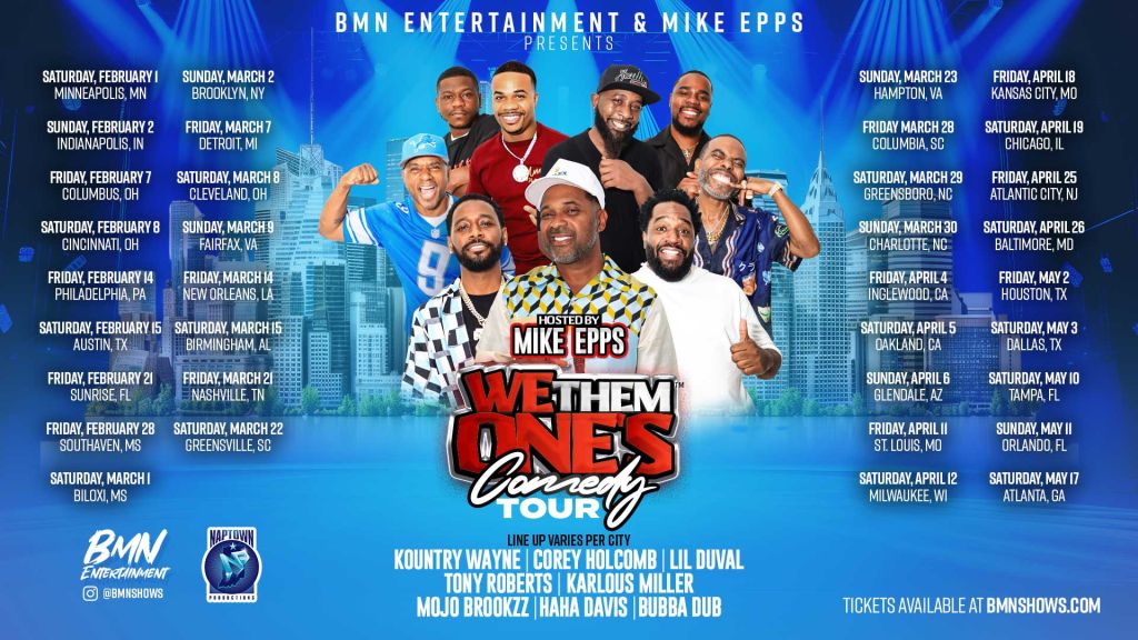 We Them Ones Tour Graphic