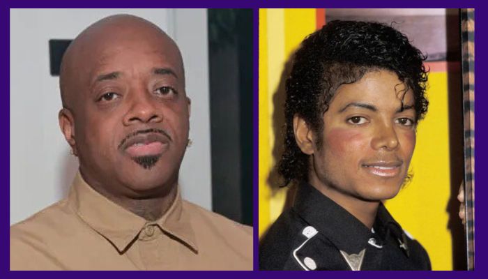 Michael Jackson and Jermaine Dupri