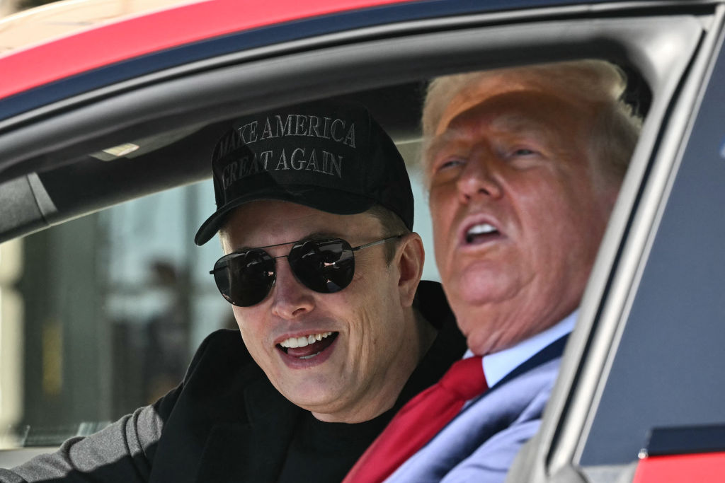 US-POLITICS-TRUMP-TESLA
