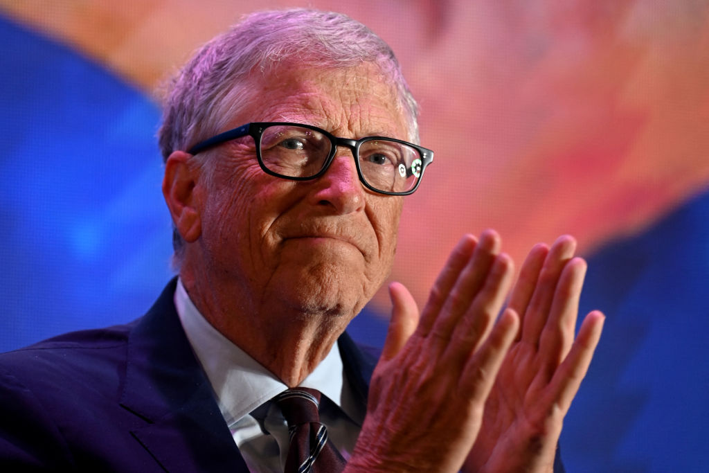 INDIA-ECONOMY-BILL GATES