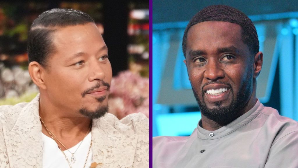 Terrence Howard and Diddy