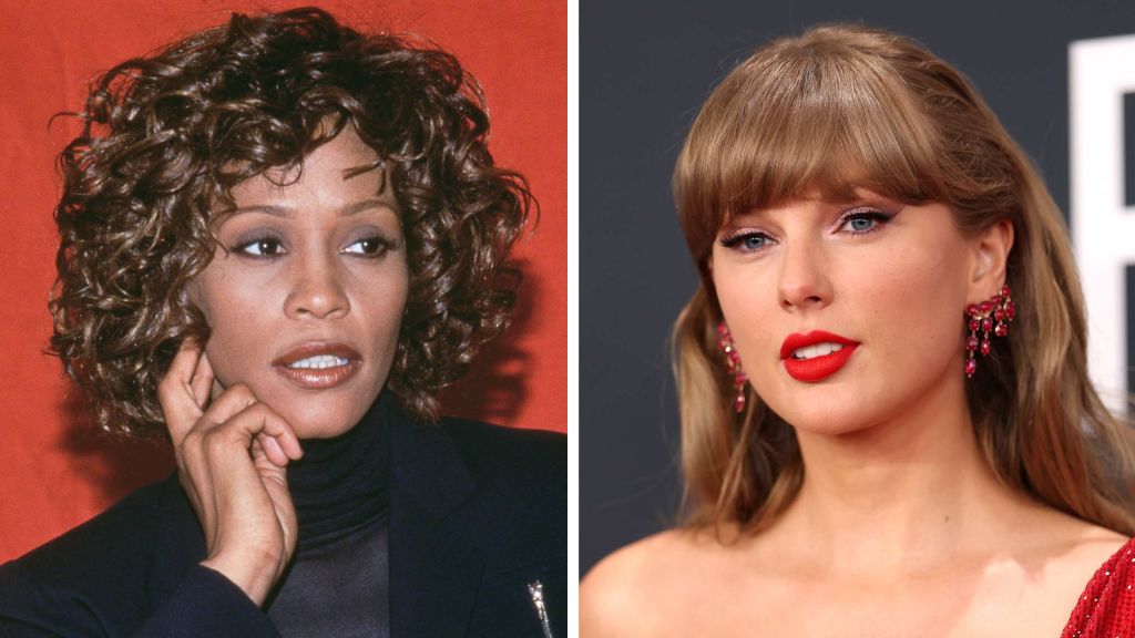 Taylor Swift and Whitney Houston