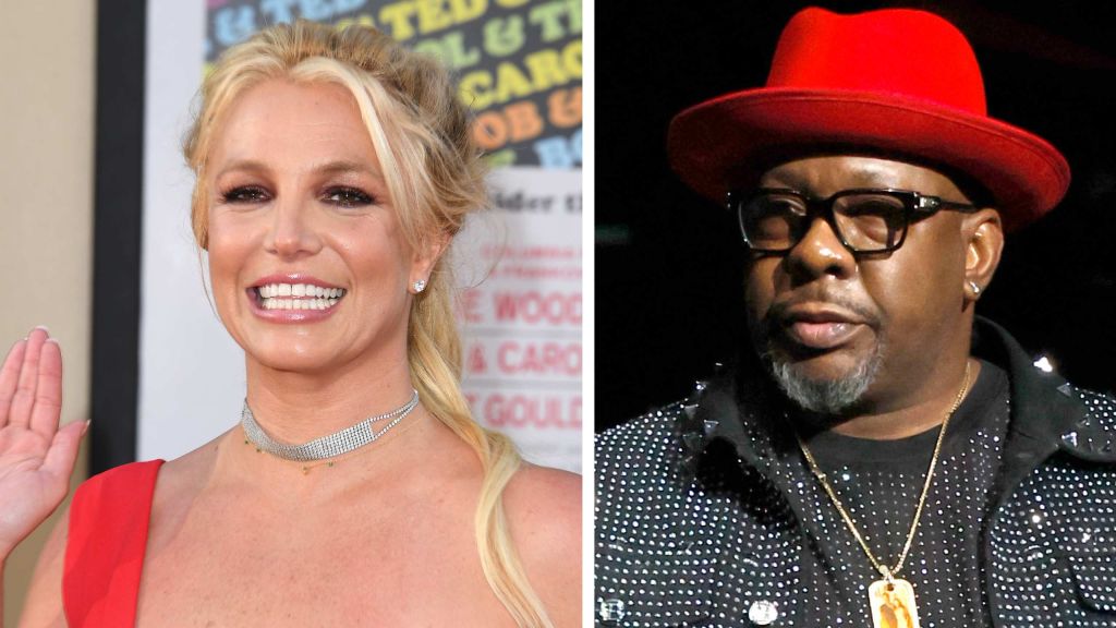 Bobby Brown and Britney Spears