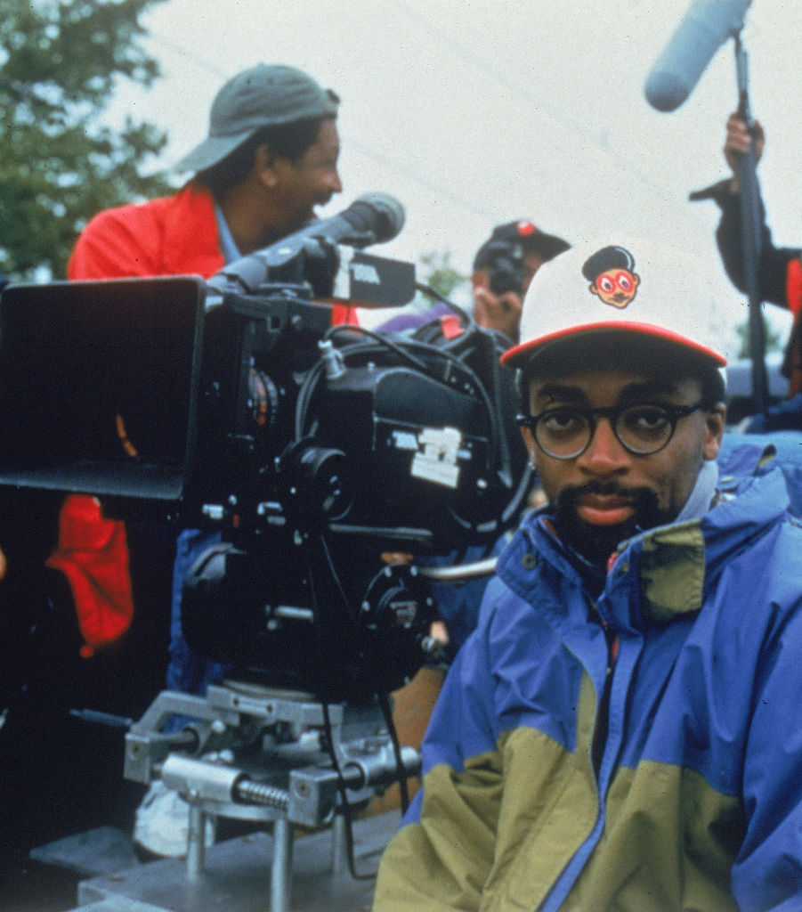Spike Lee On Set Of 'Crooklyn'