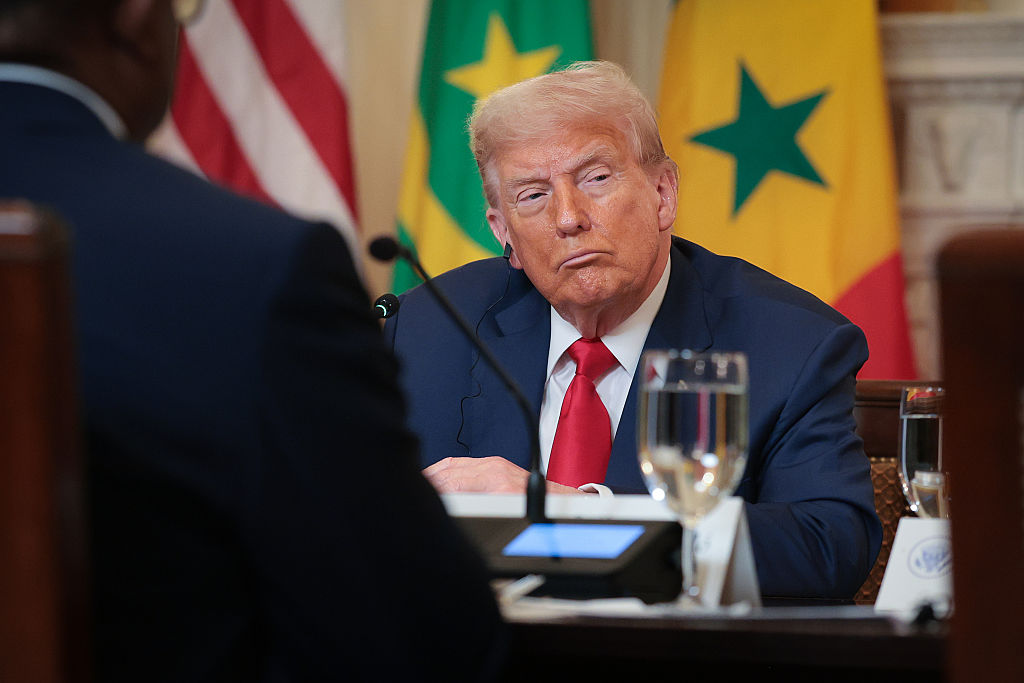 President Trump Meets With Visiting African Leaders At The White House