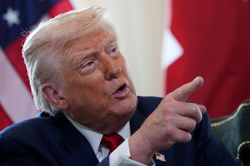 U.S. President Donald Trump Visits Scotland For Rounds Of Golf And Trade Talks