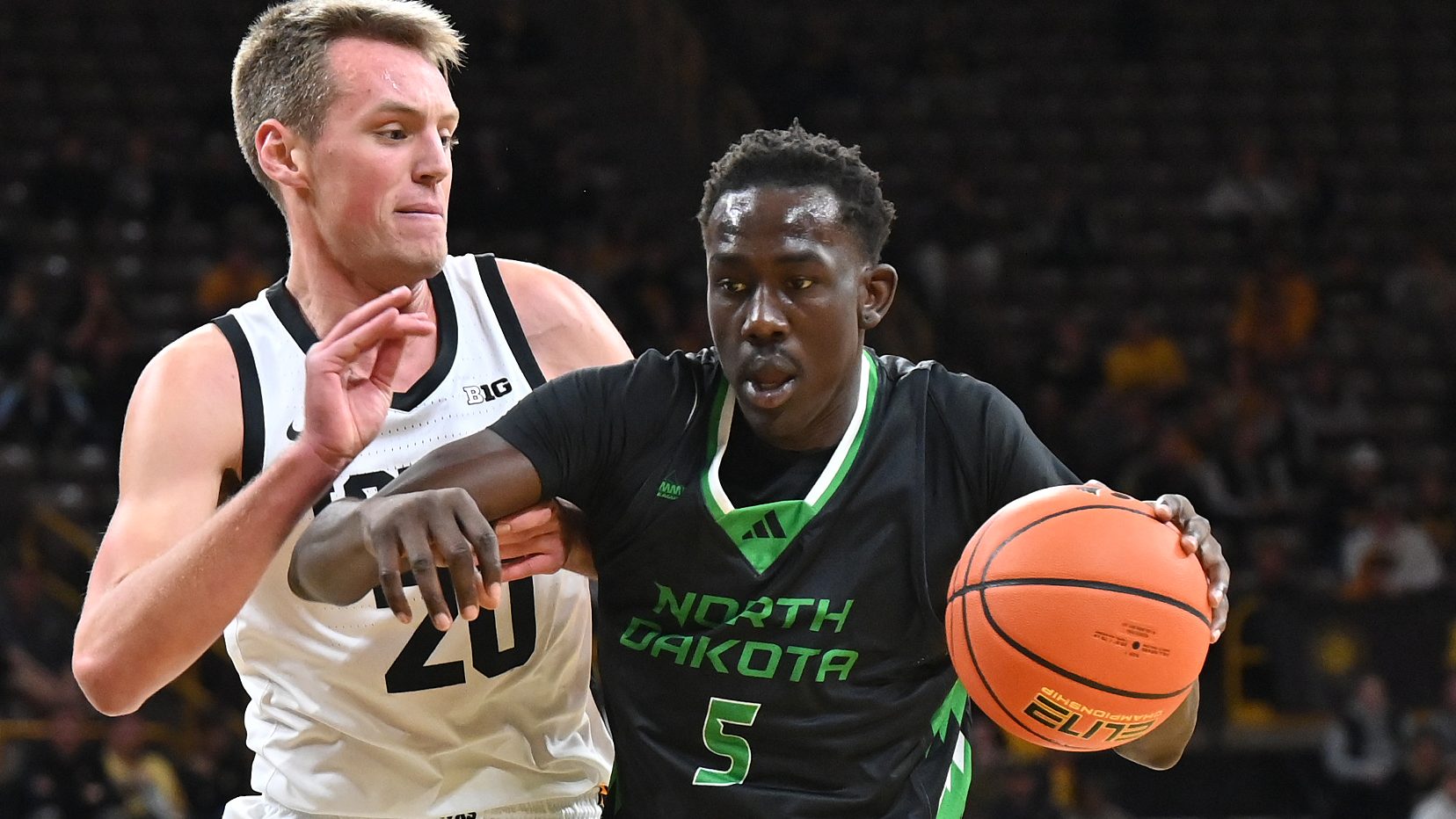 COLLEGE BASKETBALL: NOV 07 North Dakota at Iowa