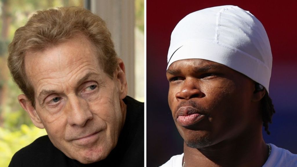 Skip Bayless and Travis Hunter